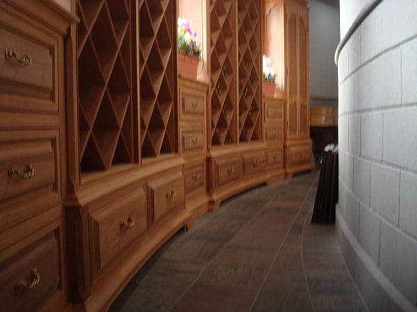 curved wall cabinet