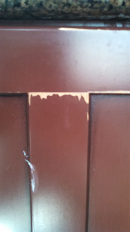  How To Fix A Bad Paint Job On Kitchen Cabinets Juameno