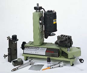 Router bit store sharpening machine