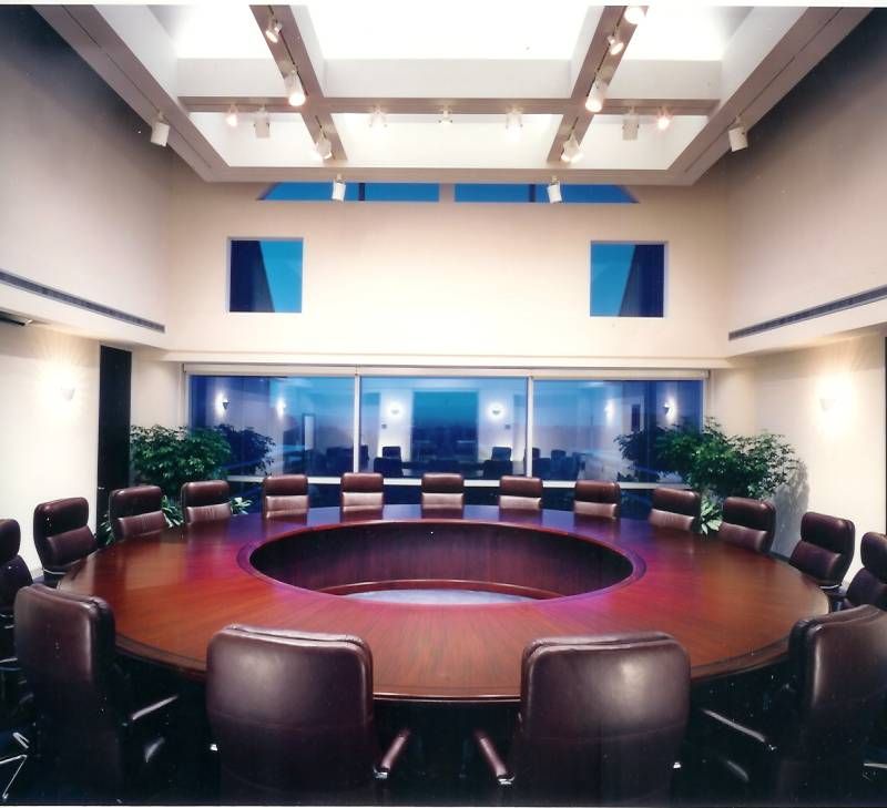 Large round deals conference table