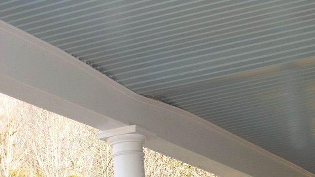 Swelling Issues For A Porch Ceiling