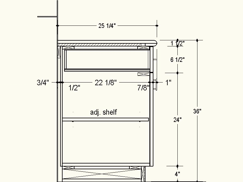 kitchen depth